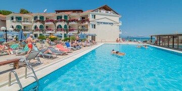 Zakintos mondo travel, Hotel Tsilivi Beach, bazen i pogled na more