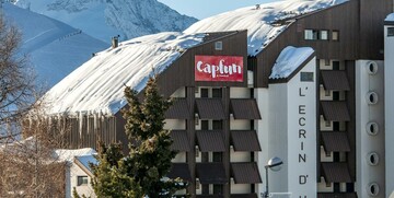 Skijanje, Francuska, Alpe d'Huez, Residence Franceloc D'huez, izvana