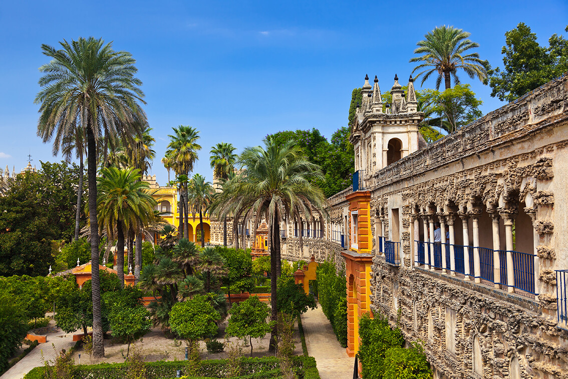 Real Alcazar u Sevilli, putovanje Andaluzija, vođene ture, putovanje avionom, mondo travel