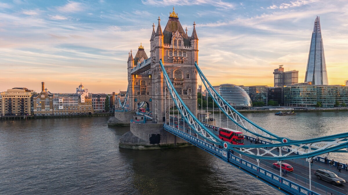 Tower Bridge London, putovanje u London