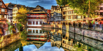Kanali na Petit France u Strasbourgu, putovanje u Strabourg, garantirani polasci