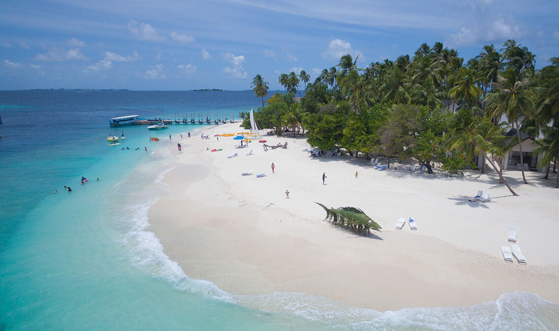 Maldivi ponuda mondo travel, Malahini Kuda Bandos, plaža