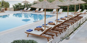 Kefalonija ljeto na mediteranu, Lixuri, Hotel Costa Rossa, bazen