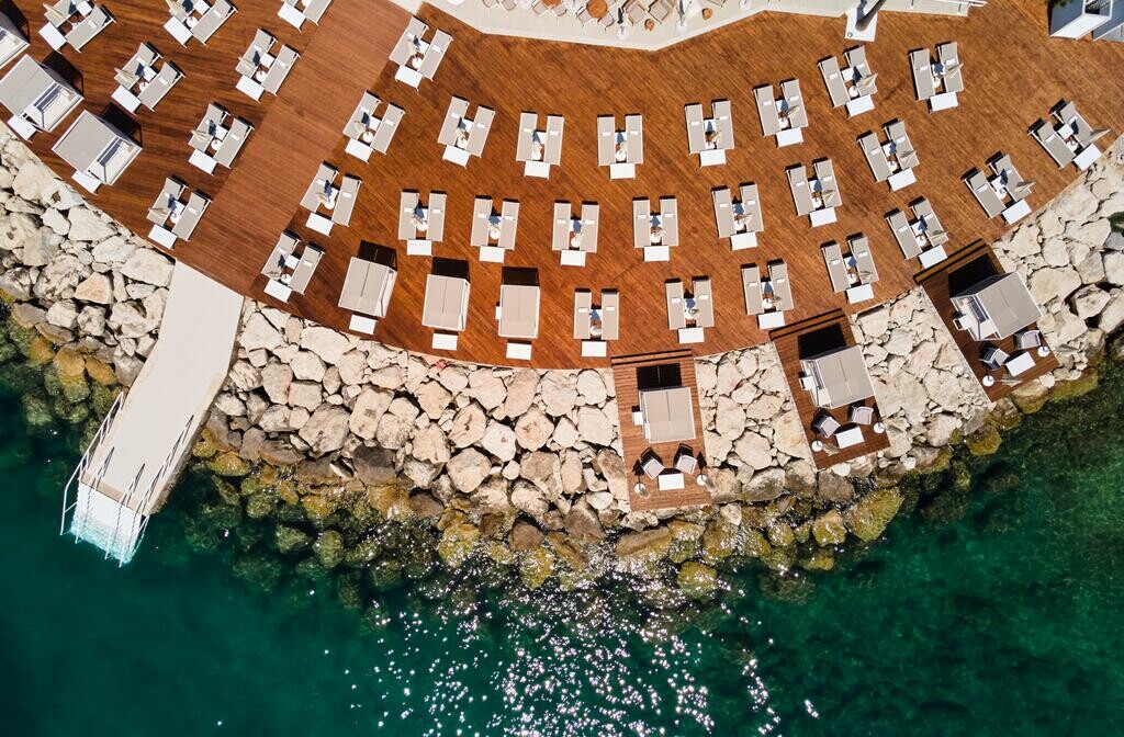 Split,Radisson Blu Resort, sunčalište