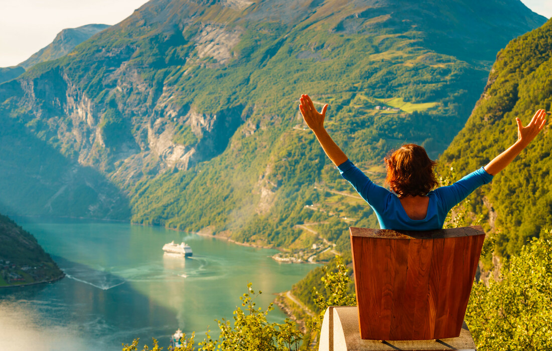 Norveška, GEIRANGERFJORD