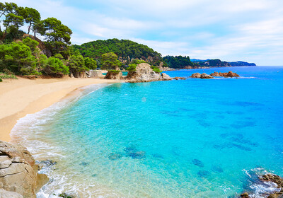 Costa Brava, Cala Treumal beach, Lloret de Mar