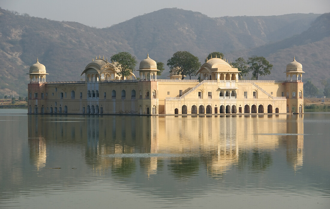 India, Jaipur, palača Dzhal-Mahal