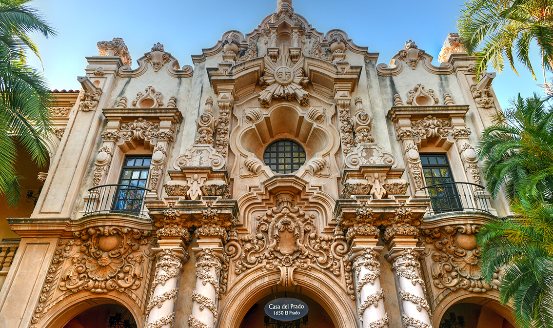 Casa del Prado, Balboa park, San Diego, putovanje Kalifornija, zapad Amerike, daleka putovanja