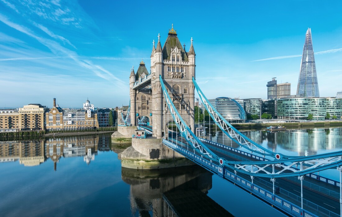 Tower bridge i Shard na garantirani polazak za London