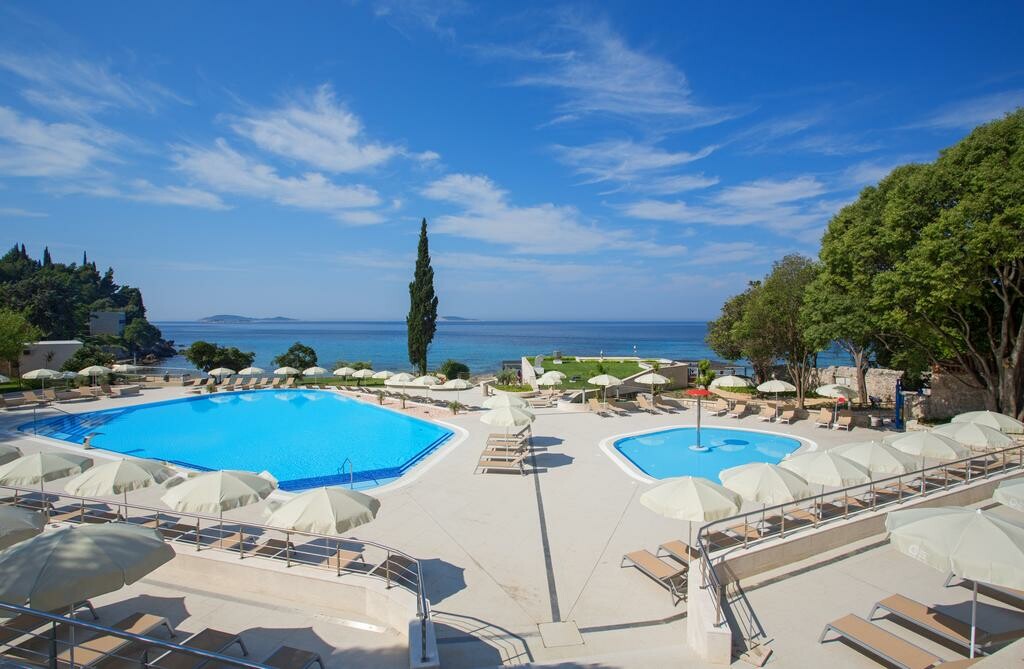 Dubrovnik, Mlini, Hotel Mlini, vanjski bazeni