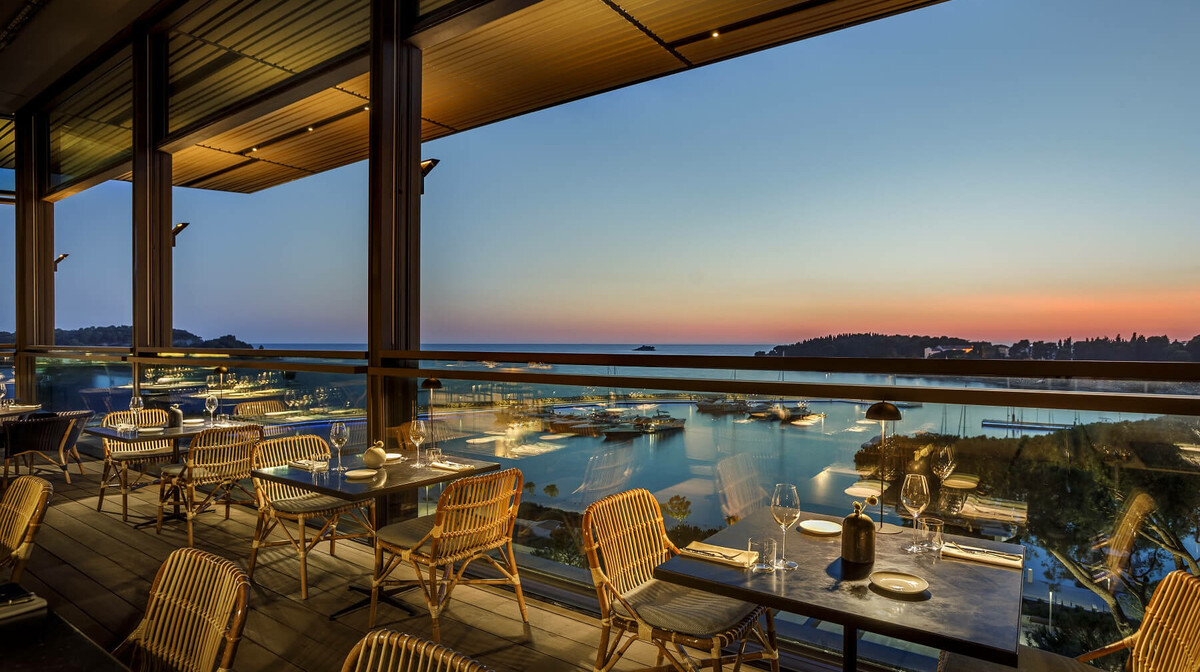 Rovinj, Grand Park hotel, restoran