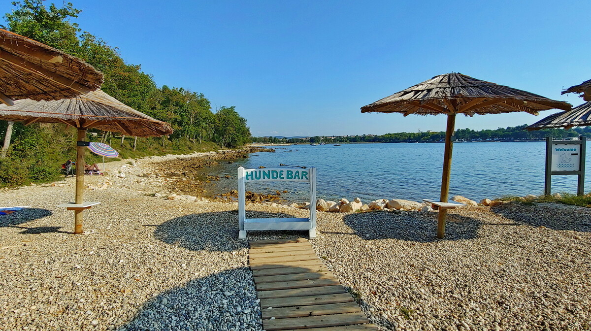 Polidor Camping Park, plaža za pse