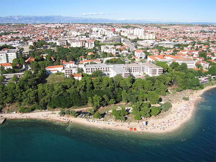 Hotel Kolovare, plaža