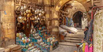 Tržnica khan El khalili u Kairu, putovanje Egipat, posebnim zrakoplovom, garantirani polasci