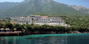 Lefkas grčka ponuda hotela, Hotel Ionian Blue, pogled na hotel