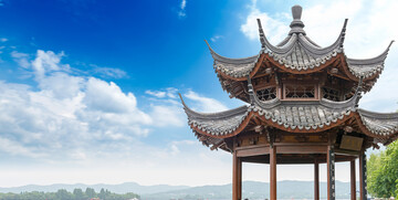 Kina - Hangzhouu - paviljon na jezeru, velika kineska tura, mondo travel, daleka putovanja