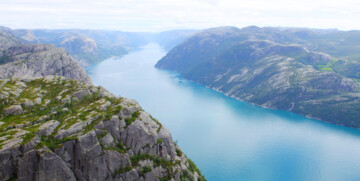 Aurlandsfjord, putovanje Norveški fjordovi, Skandinavija