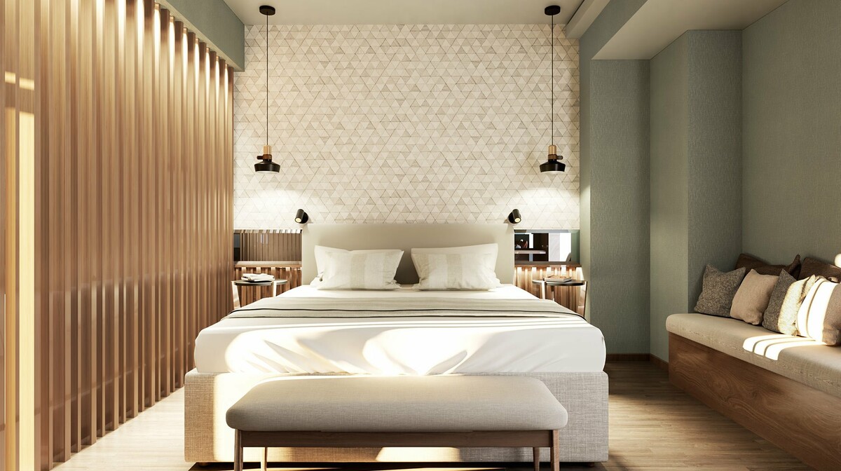 Kreta ljetovanje, Hersonisos, Akasha Beach Hotel & SPA, primjer sobe