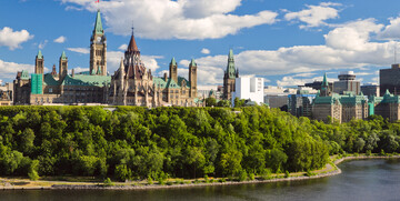 Kanada, Ottawa, zgrade parlamenta, grupni polasci, vođene ture, garantirani polasci