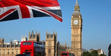 Parlament i Big Ben, London avionom