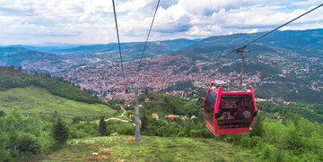 Žičara iz Sarajeva do Trebevića, putovanje u Sarajevo