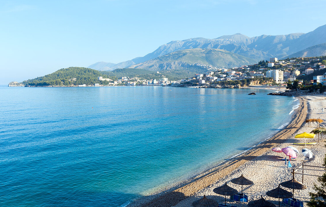 Drač ljetovanje autobusom, plaža