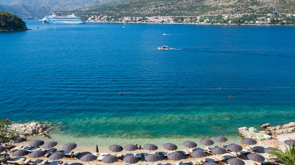 Coral Beach Club Beach, Dubrovnik, Babin Kuk