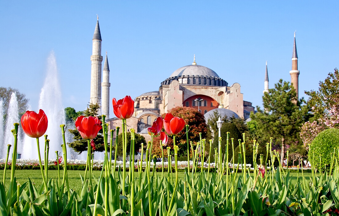 hagia sophia, putovanje  zrakoplovom u istanbul 