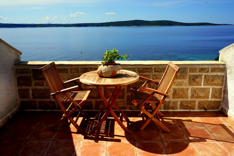 Hvar, Jelsa, Hotel Skalinada, terasa