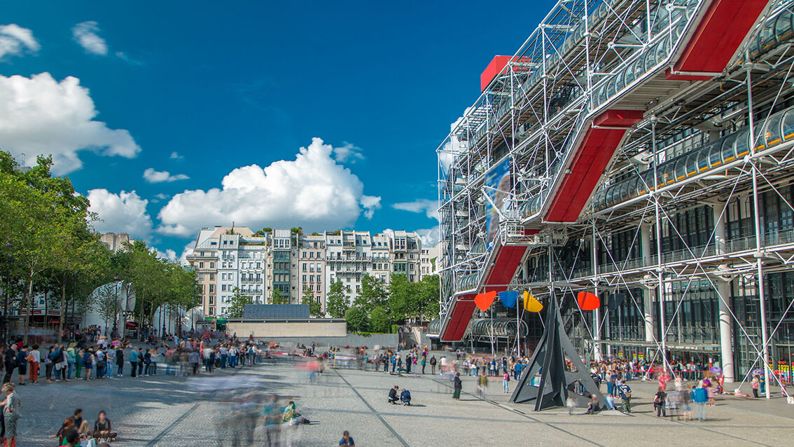 Pariz, Centar Pompidou, garantirani polasci, vođene ture, putovanja sa pratiteljem