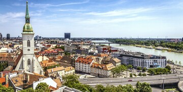 Bratislava uz Dunav, Bratislava putovanje, Mondo travel, Prijestolnice Dunava