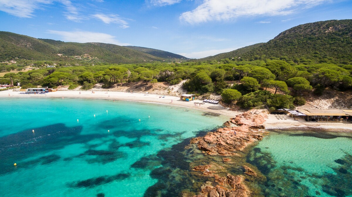 plaže oko Porto Veccio, putovanje Korzika i Sardinija autobusom,garantirani polazak