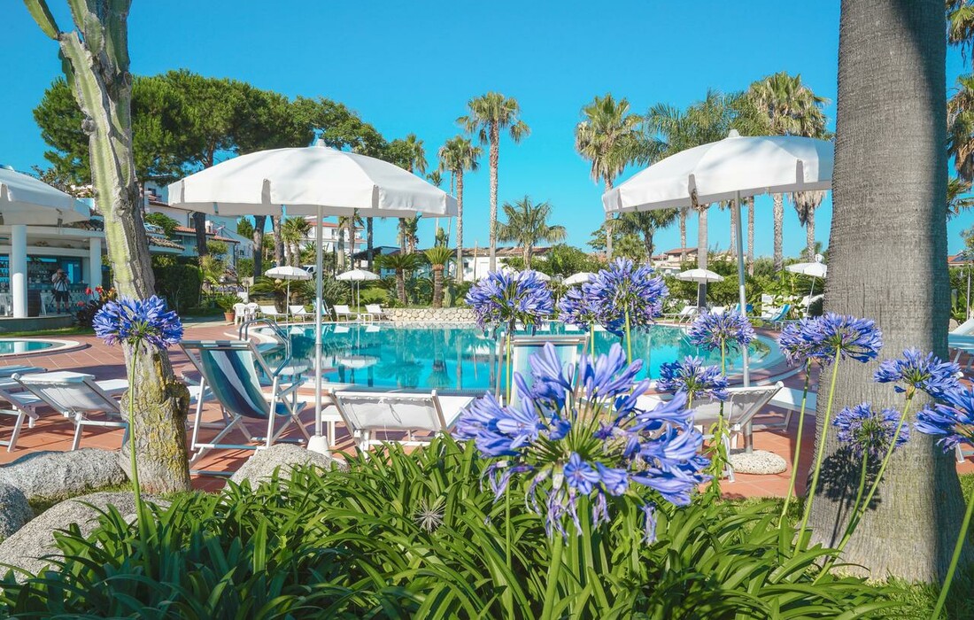 Italija Kalabrija, Capo Vaticano, Ricadi, Hotel Costa Azzurra, bazen