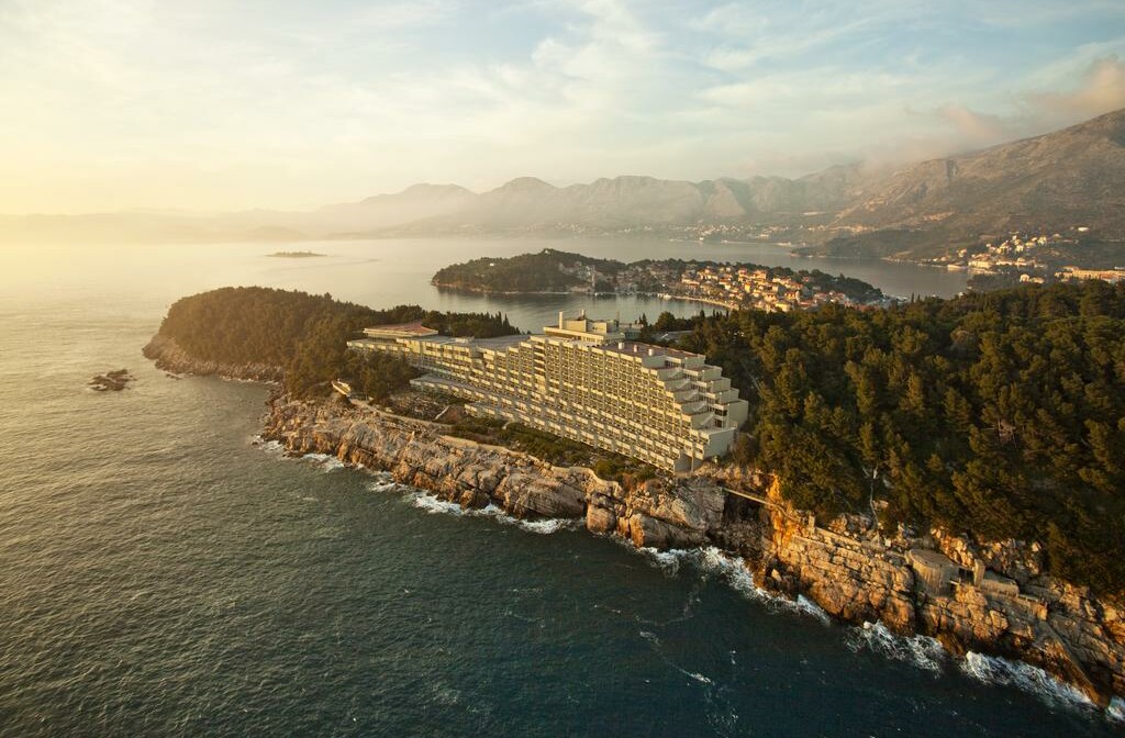 Cavtat, Hotel Croatia, panorama