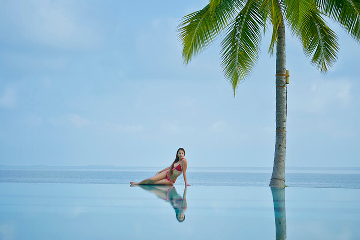 Maldivi, Royal Island Reosrt & Spa, bazen