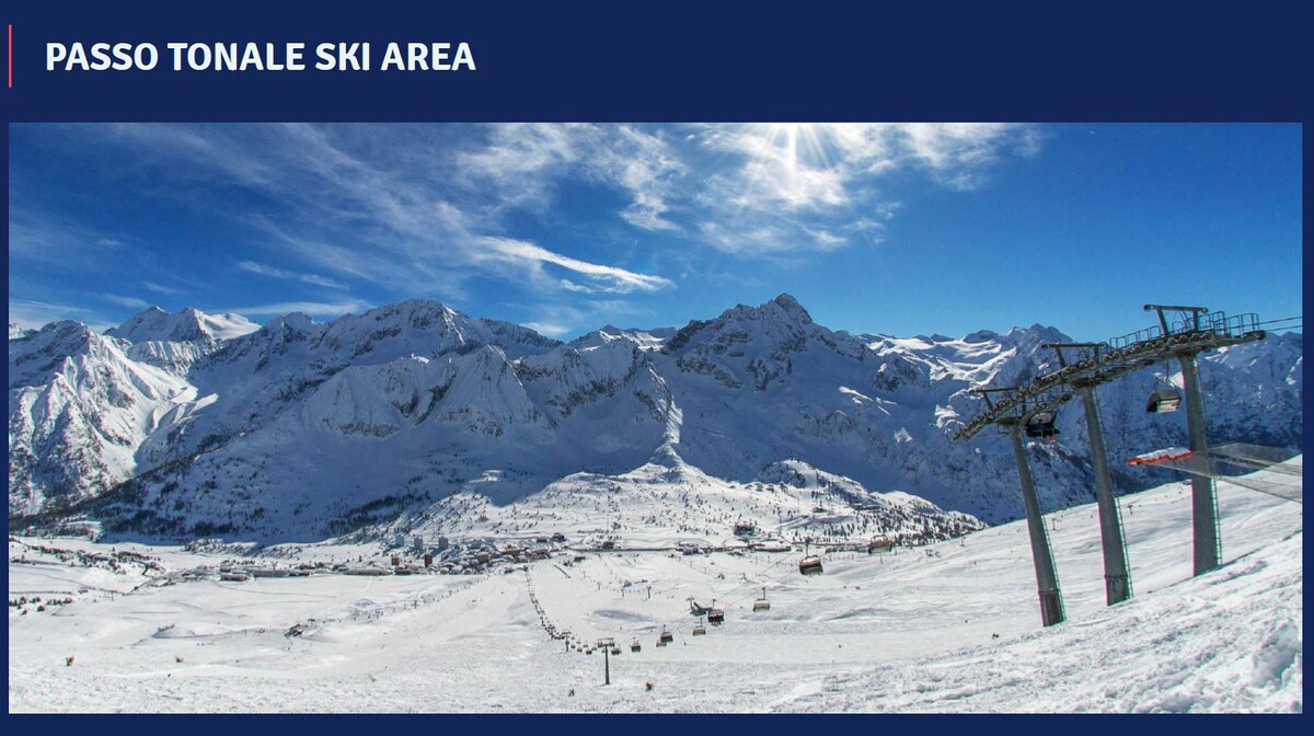 Passo Tonale ski staza