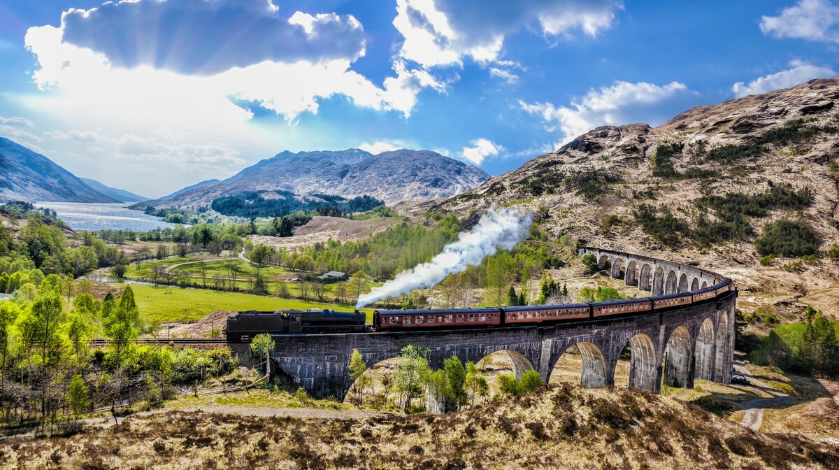 Vijadukt Glenfinnan, putovanje u Škotsku