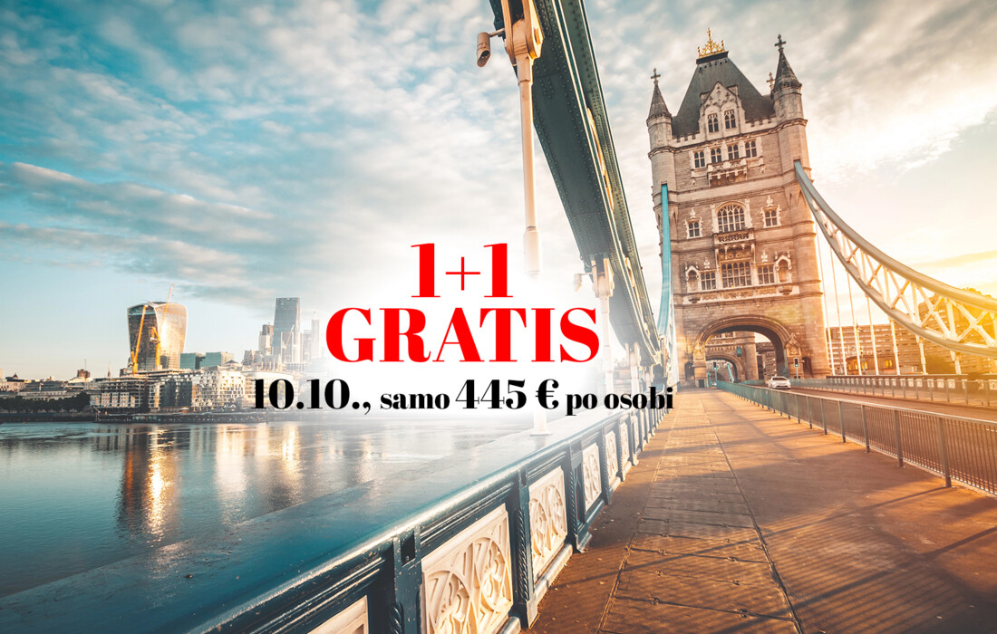 LONDON 1+1 GRATIS