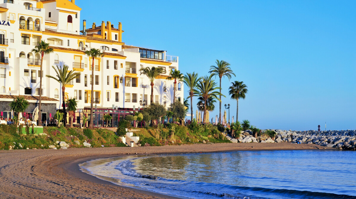 Plaža u Marbelli, putovanje u Andaluziju