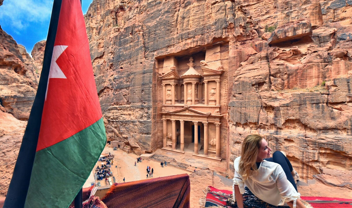 Petra, znamenitosti bliskog istoka, putovanje u Jordan,