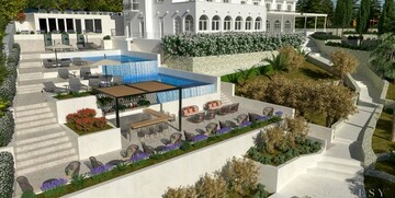 Hvar, Moeesy blue & green oasis hotel, bazen