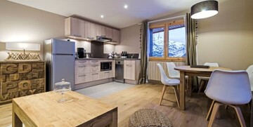 skijanje francuska Apartmani Tignes Premium, kuhinja