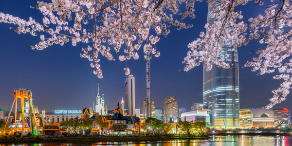 Južna Koreja, Seoul, Lotte World amusement park