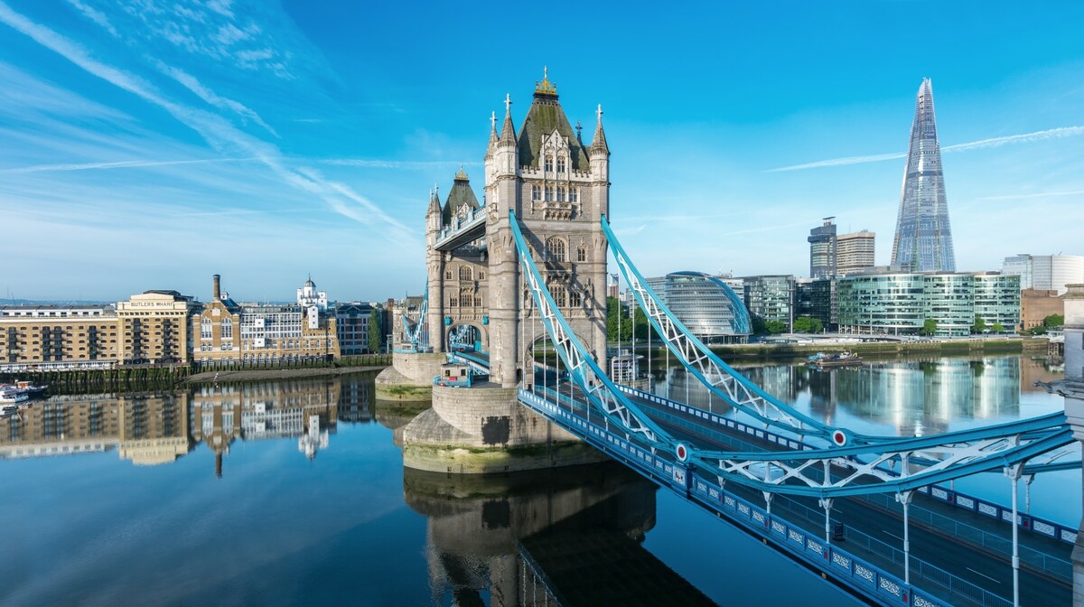 Tower bridge i Shard na garantirani polazak za London