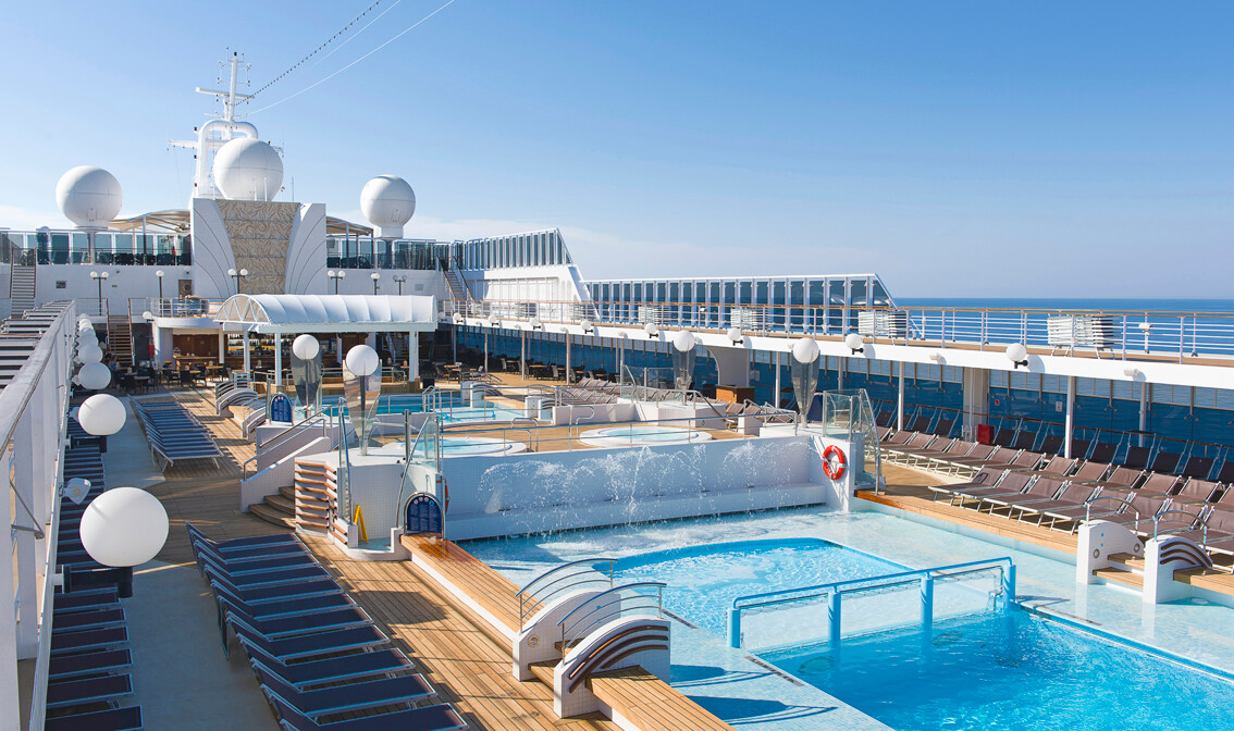 MSC Opera, Le Piscine