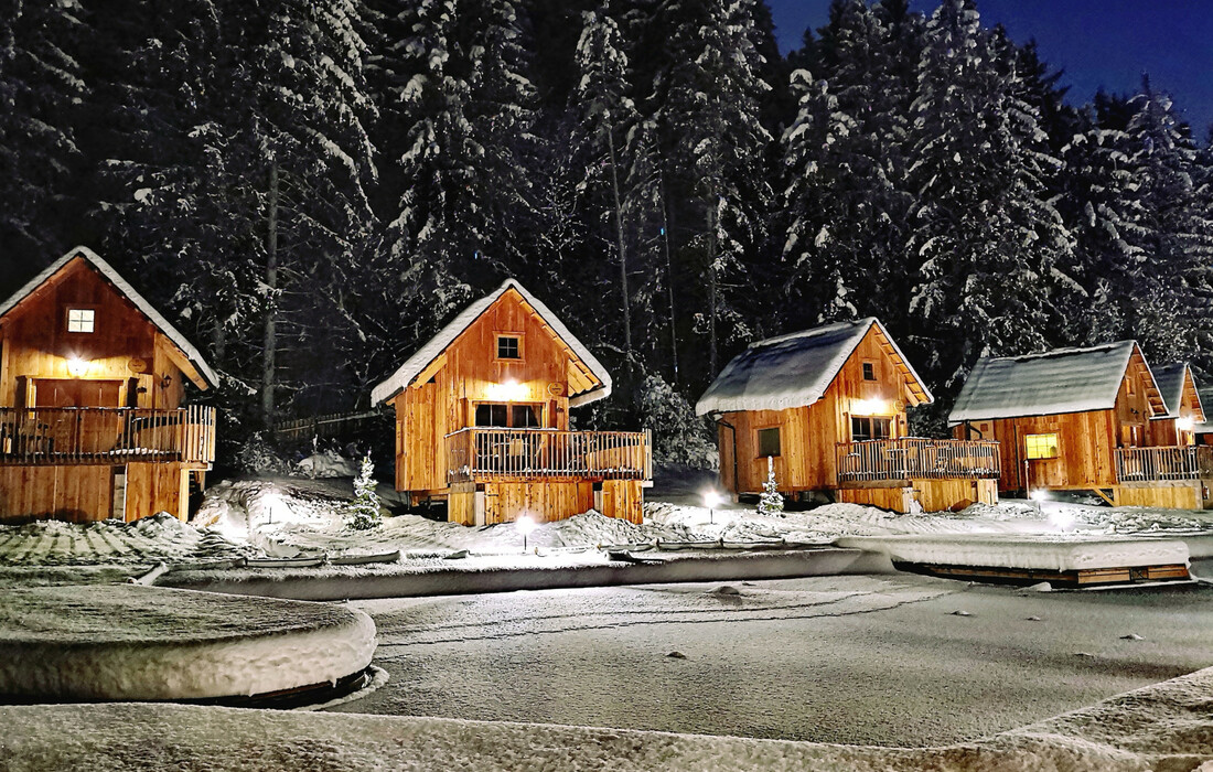 Ribno, Luxury Glamping Ribno, zima