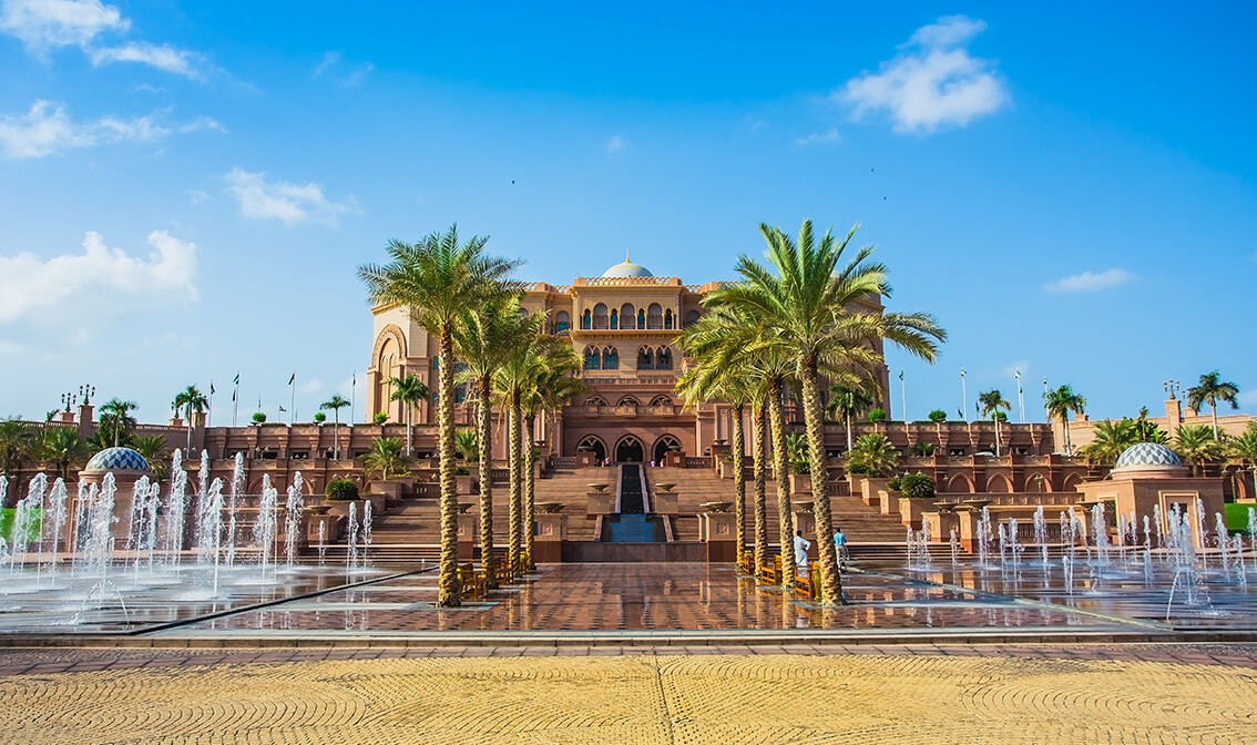 Emirates Palace, najluksuzniji hotel Abu Dhabija, Emirati, grupni polasci, daleka putovanja