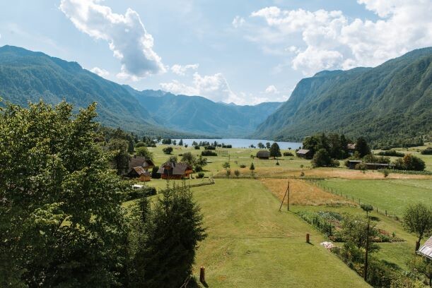 Skijanje i wellness u Sloveniji Apartmani Triglav, pogled na Bohinjsko jezero