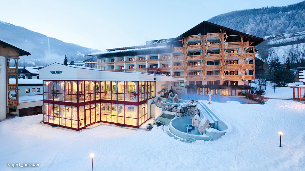 Bad Kleinkirchheim, hotel Pulverer, ski i spa