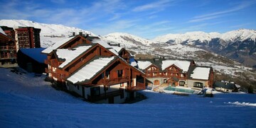 Francuska, skijanje, Les Sybelles, Résidence Les Alpages du Corbier, pogled izvana